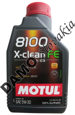 MOTUL 8100 X-CLEAN FE 5W-30