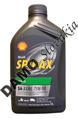 SHELL SPIRAX S6 AXME 75W-90