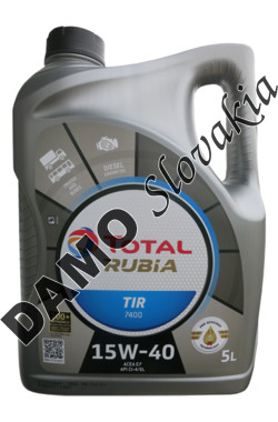 TOTAL RUBIA TIR 7400 15W-40
