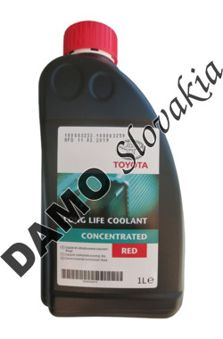 TOYOTA LONG LIFE COOLANT CONCENTRATED RED